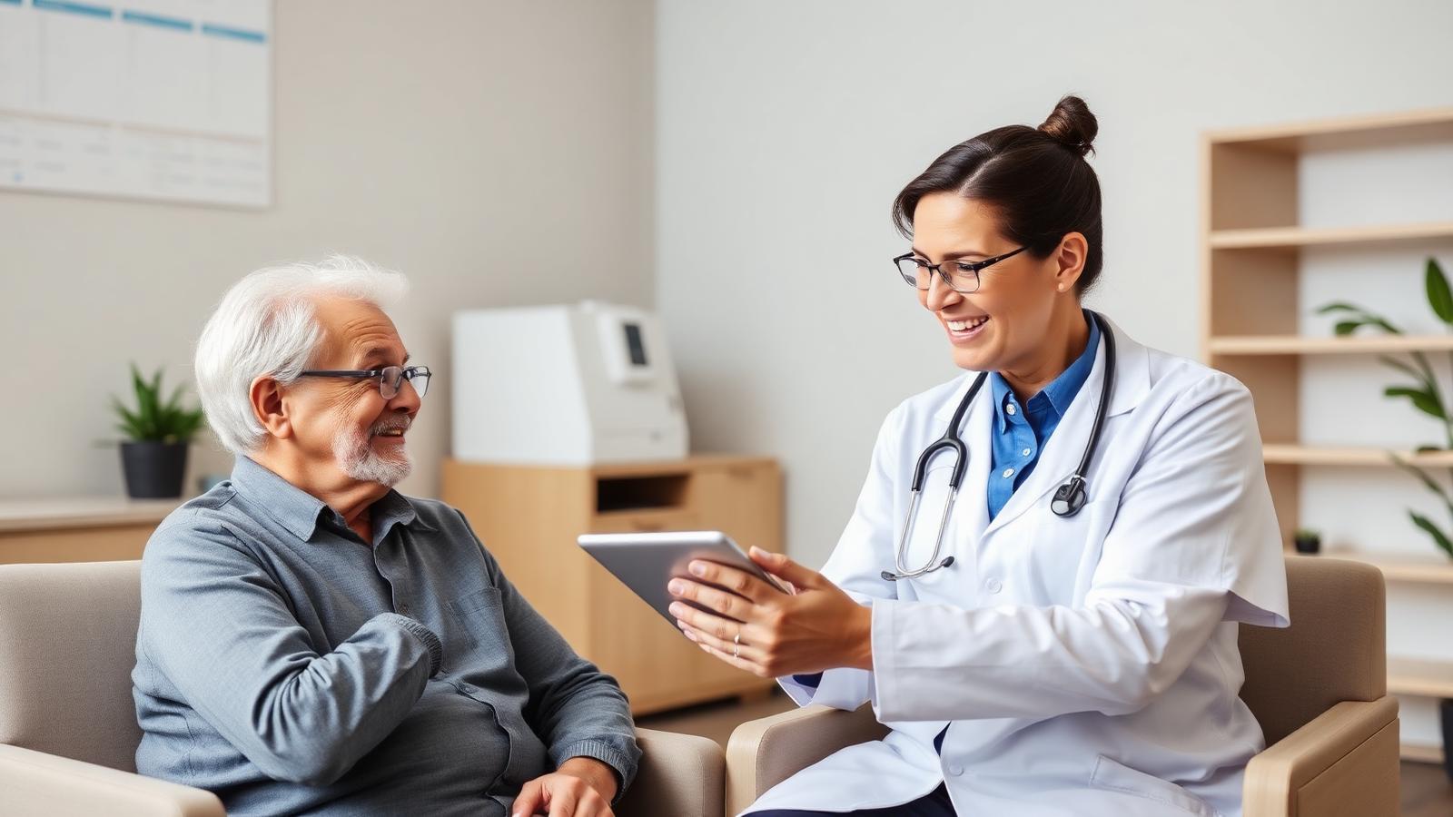 Health insurance guidance at a Miami clinic