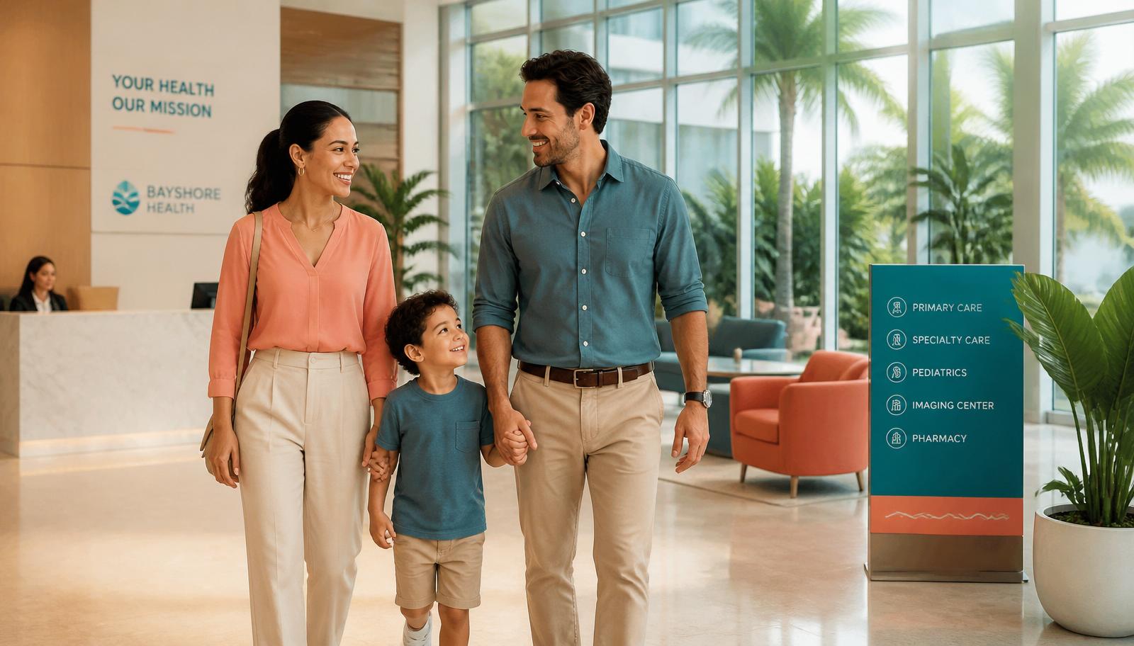 Health insurance guidance at a Miami clinic